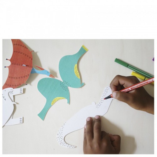 Pirouette Cacahouète Kit créatif Mes dinosaures Pirouette Cacahouète Kit créatif Mes dinosaures