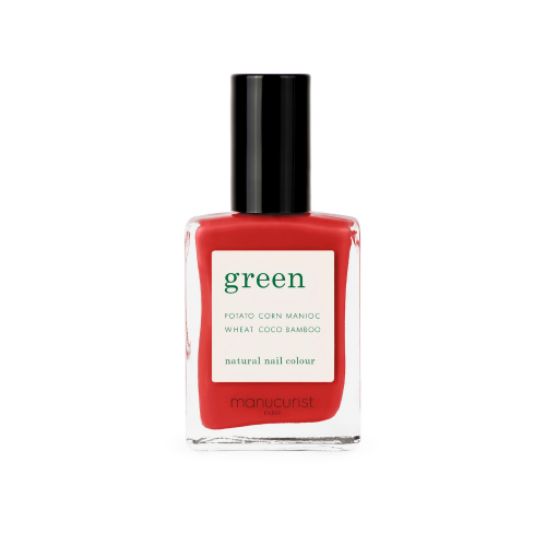 Vernis à Ongles GREEN Poppy Red Manucurist – 9 Free & Vegan Vernis à Ongles GREEN Poppy Red Manucurist – 9 Free & Vegan