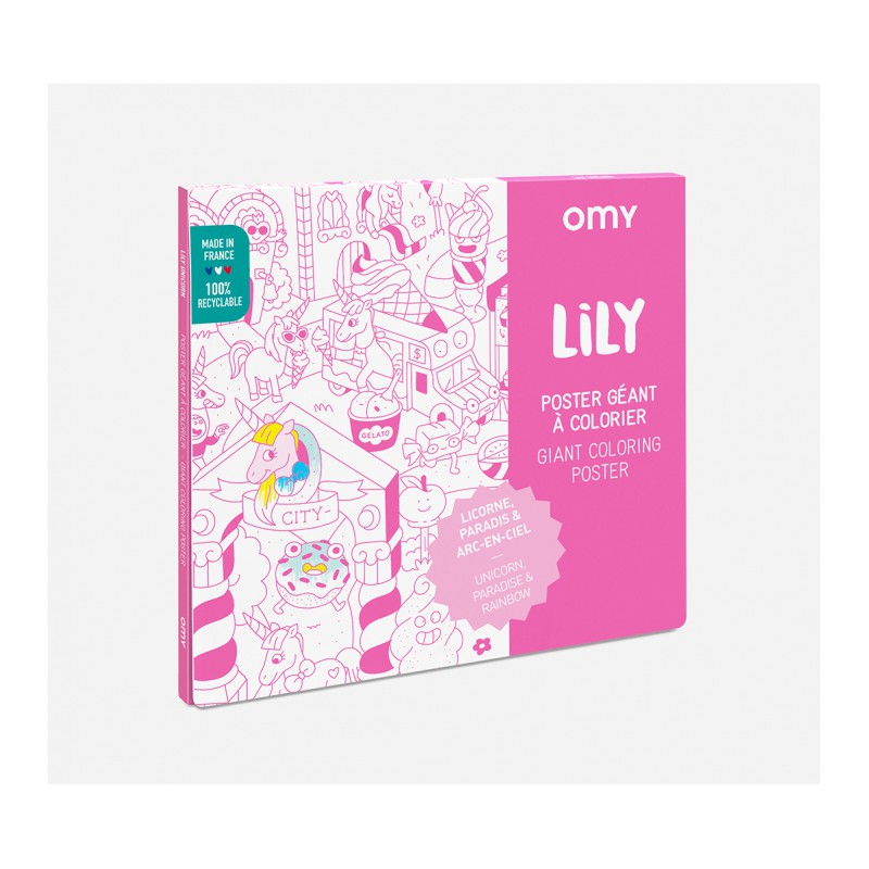 Voir la slide Omy - Poster géant Lily