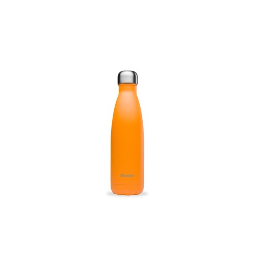 Gourde isotherme Orange 12h chaud, 24h froid - Qwetch Gourde isotherme Orange 12h chaud, 24h froid - Qwetch