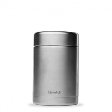 Boîte Repas Isotherme Inox 650 ml - Qwetch, 5h chaud, 7h froid
