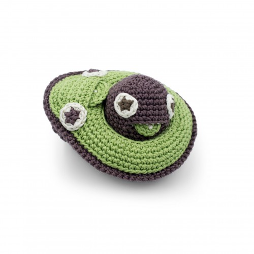 Myum - Maman Avocat & Son Bébé Noyau - hochet pour bébé