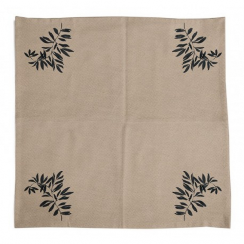 Lot de 2 serviettes de table 45 x 45 cm - Sabaku - Chic Mic Lot de 2 serviettes de table 45 x 45 cm - Sabaku - Chic Mic