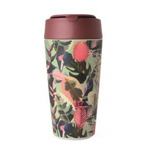 Mug de voyage Tropical - Bioloco Plant 420ml - chic mic Mug de voyage Tropical - Bioloco Plant 420ml - chic mic