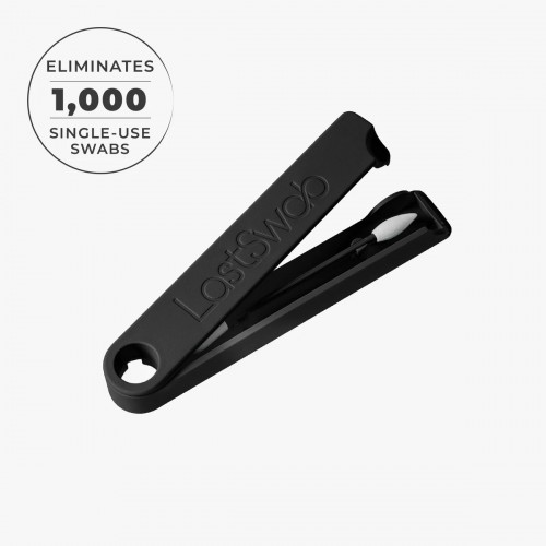 Coton-tige réutilisable LastSwab Beauty Black Coton-tige réutilisable LastSwab Beauty Black