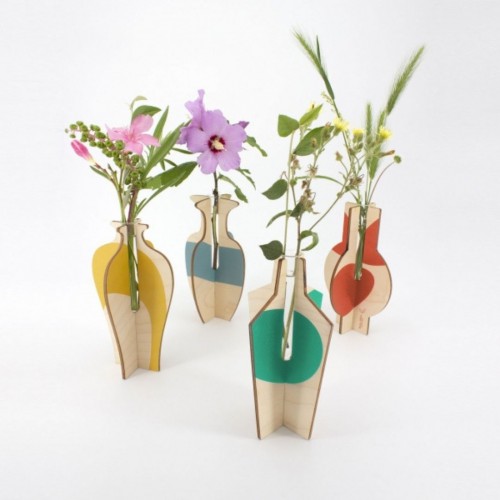 Reine Mère - Vase soliflore Ming
