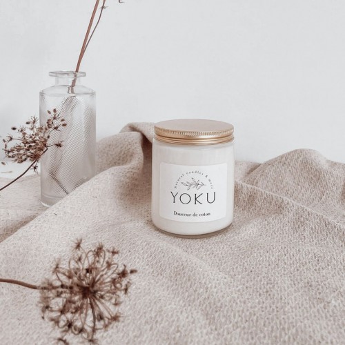 Yoku Bougie transparente cire de soja naturelle 250 ml Yoku Bougie transparente cire de soja naturelle 250 ml