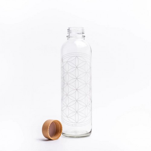 Gourde en verre Carry Bottles Flowers of Life Gourde en verre Carry Bottles Flowers of Life