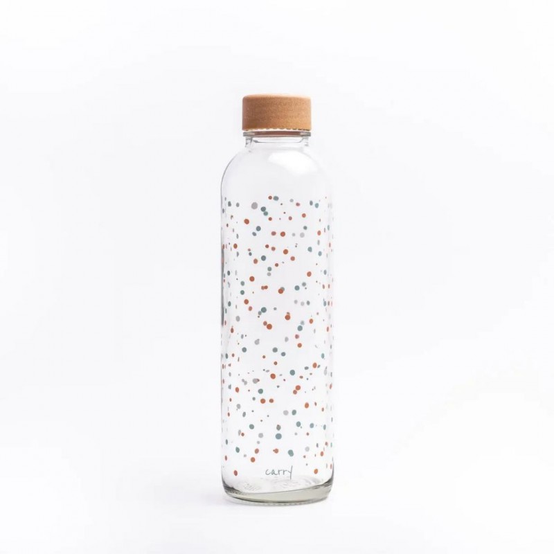 Gourde en verre Carry Bottles Pure Happiness Voir la slide Gourde en verre Carry Bottles Pure Happiness