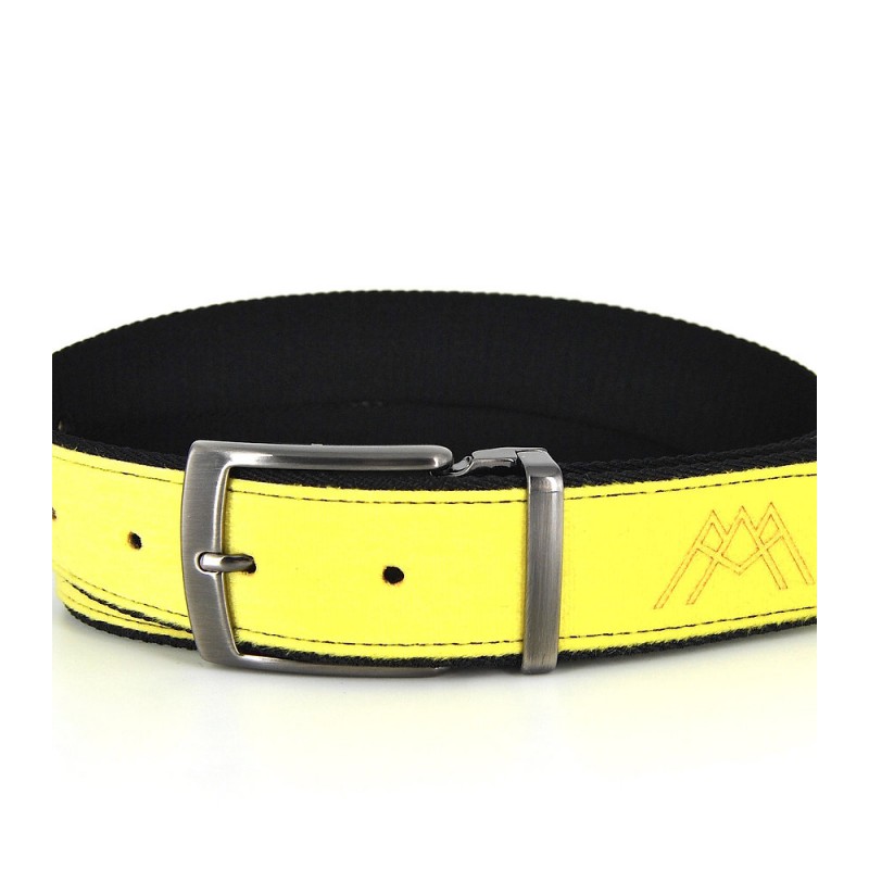 Voir la slide Ceinture upcyclée Skinalp jaune/noir