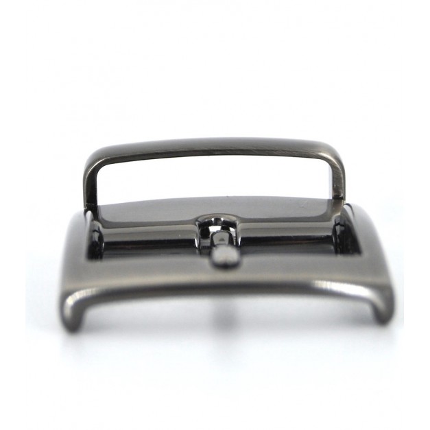 Ceinture upcyclée Skinalp bleu clair/noir