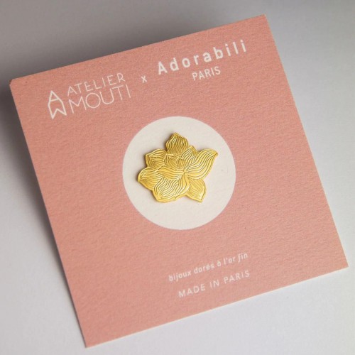 Adorabili Paris - Pin's Fleur (x Atelier Mouti)