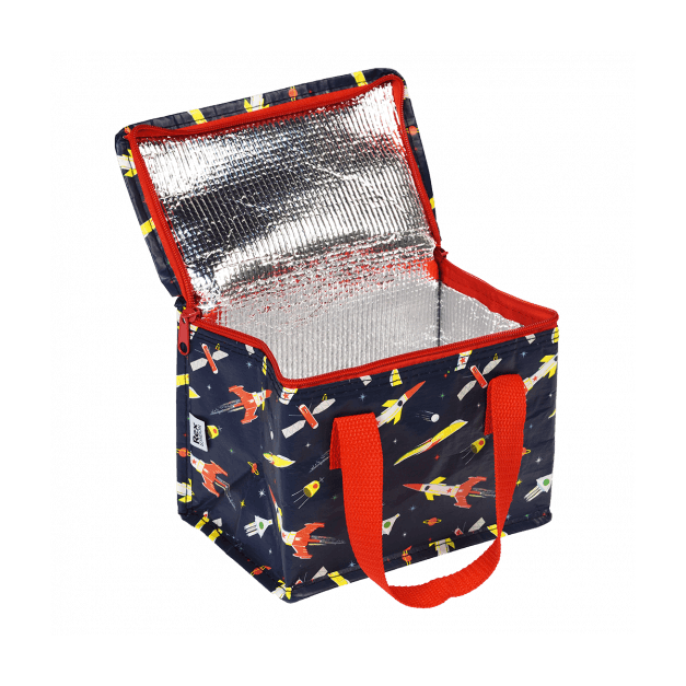 Space Age Rocket Lunch Bag