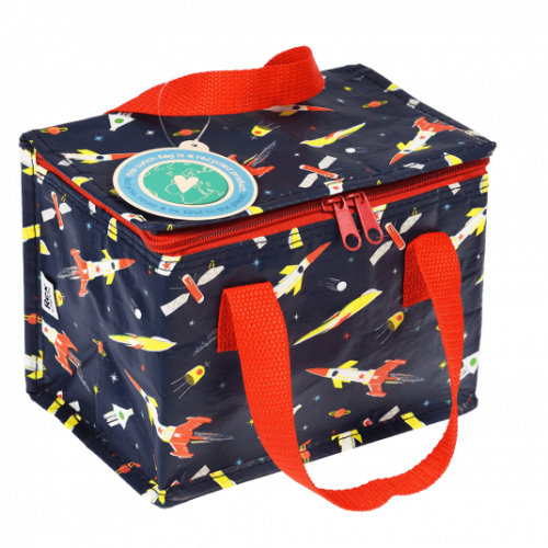 Space Age Rocket Lunch Bag Space Age Rocket Lunch Bag