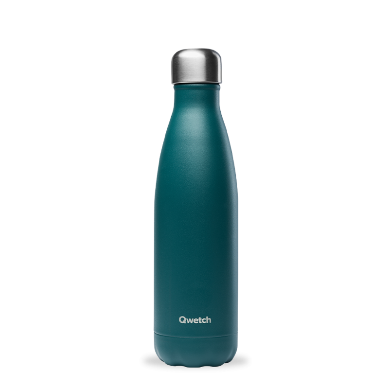 Gourde isotherme vert émeraude 750ml - Qwetch, chaud 12h, froid 24h Voir la slide Gourde isotherme vert émeraude 750ml - Qwetch, chaud 12h, froid 24h
