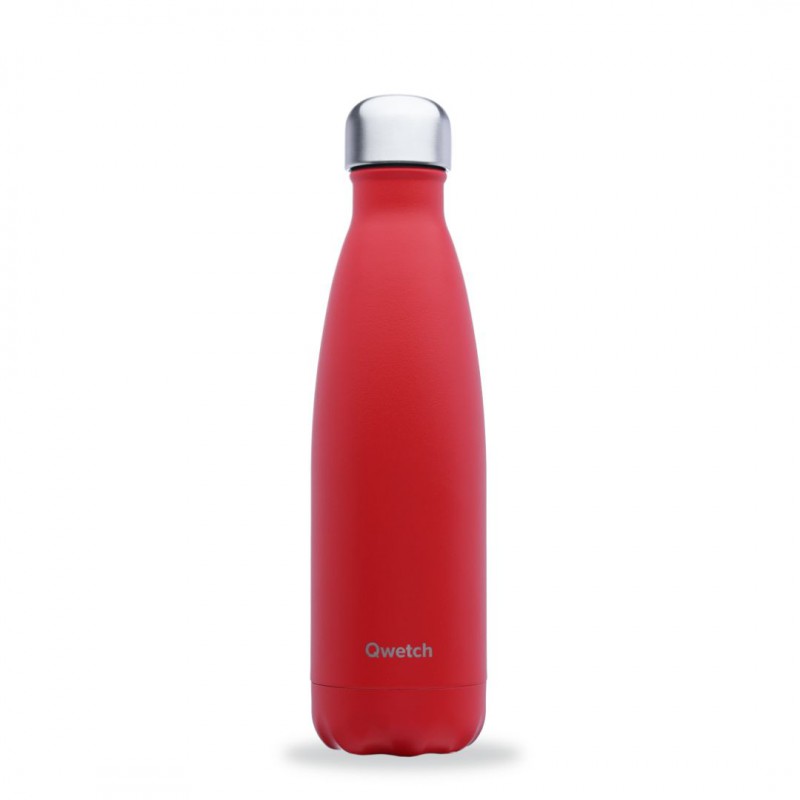 Gourde isotherme rouge cardinal 300g - Qwetch, chaud 12h, froid 24h Voir la slide Gourde isotherme rouge cardinal 300g - Qwetch, chaud 12h, froid 24h