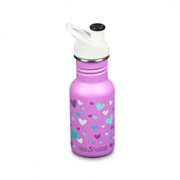 Gourde enfant Sport Cap Orchid Hearts Klean Kanteen