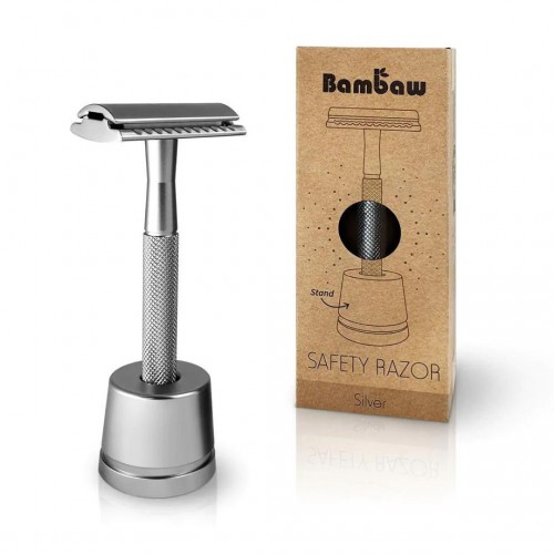 Rasoir en métal Silver Bambaw
