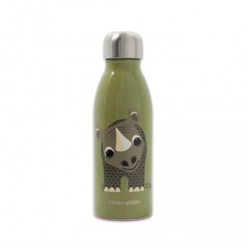 Gourde enfant inox Rhinocéros - Coq en Pâte