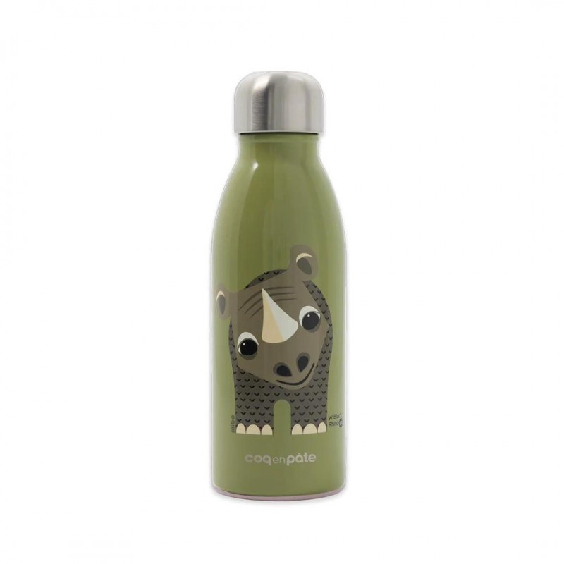 Voir la slide Gourde enfant inox Rhinocéros - Coq en Pâte