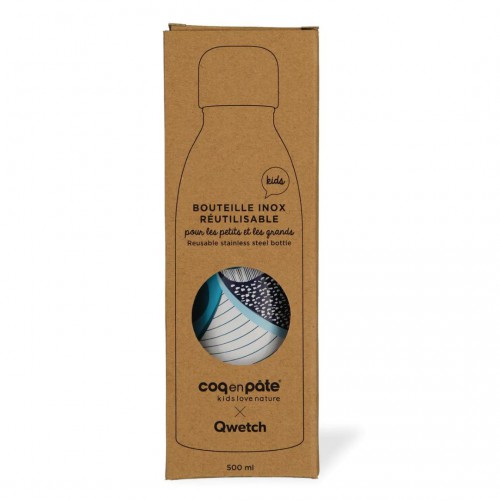 Gourde enfant inox Baleine - Coq en Pâte Gourde enfant inox Baleine - Coq en Pâte