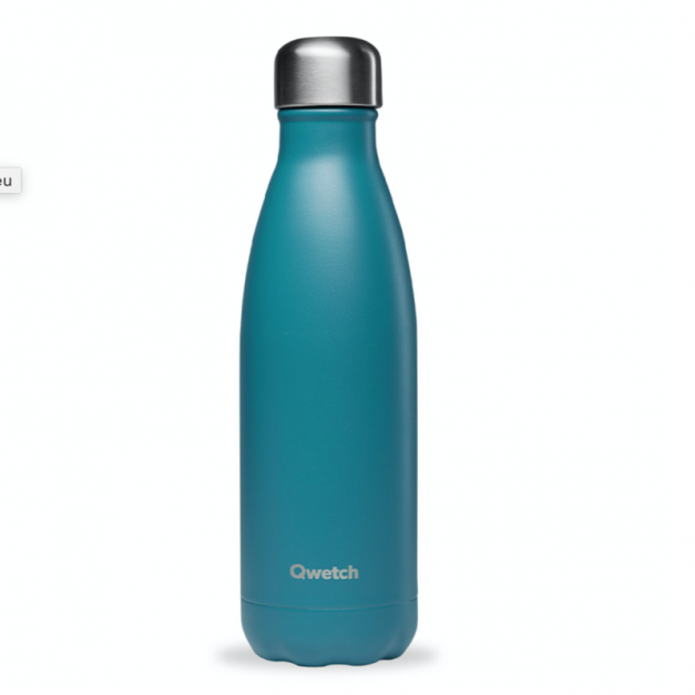 Gourde isotherme bleu azur 750 ml - Qwetch