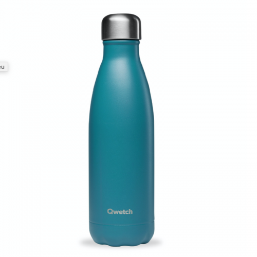 Gourde isotherme bleu azur 750 ml - Qwetch Gourde isotherme bleu azur 750 ml - Qwetch