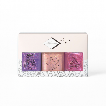 Trio de Vernis à Ongles Enfant Betty, Stella, Scarlett - Manucurist