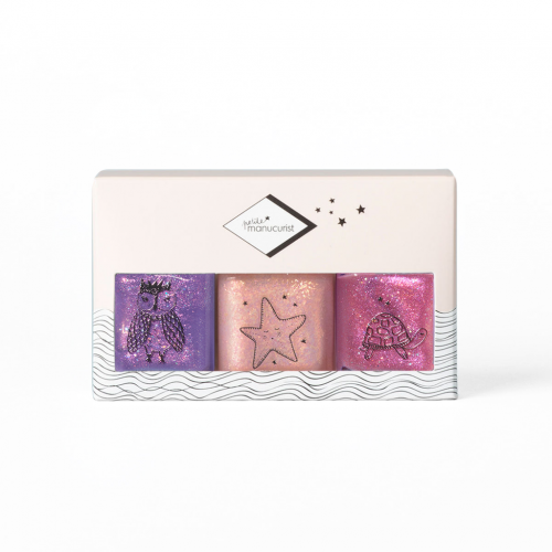 Trio de Vernis à Ongles Enfant Betty, Stella, Scarlett - Manucurist Trio de Vernis à Ongles Enfant Betty, Stella, Scarlett - Manucurist