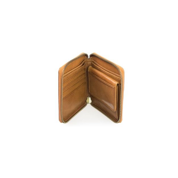 O My Bag - Sonny Stromboli Cognac - Portefeuille en cuir carré
