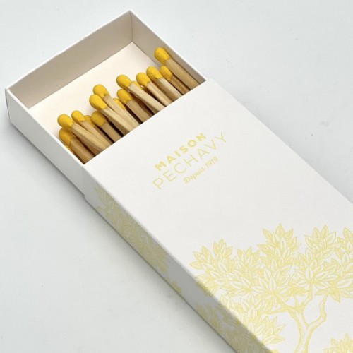 Coffret 40 allumettes longues PEPS Clivia - Maison Pechavy Coffret 40 allumettes longues PEPS Clivia - Maison Pechavy