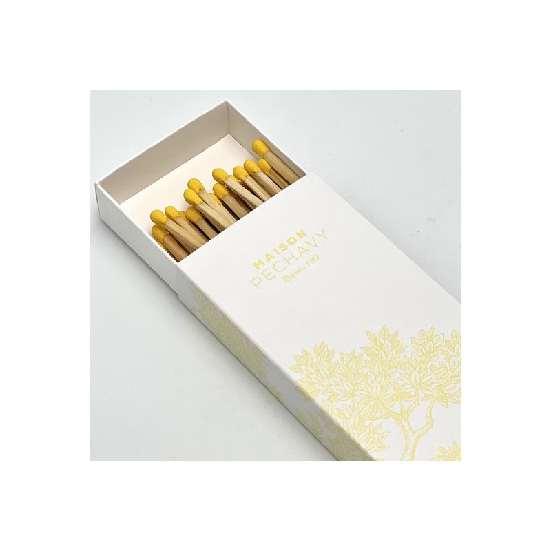 Coffret 40 allumettes longues PEPS Clivia - Maison Pechavy Voir la slide Coffret 40 allumettes longues PEPS Clivia - Maison Pechavy