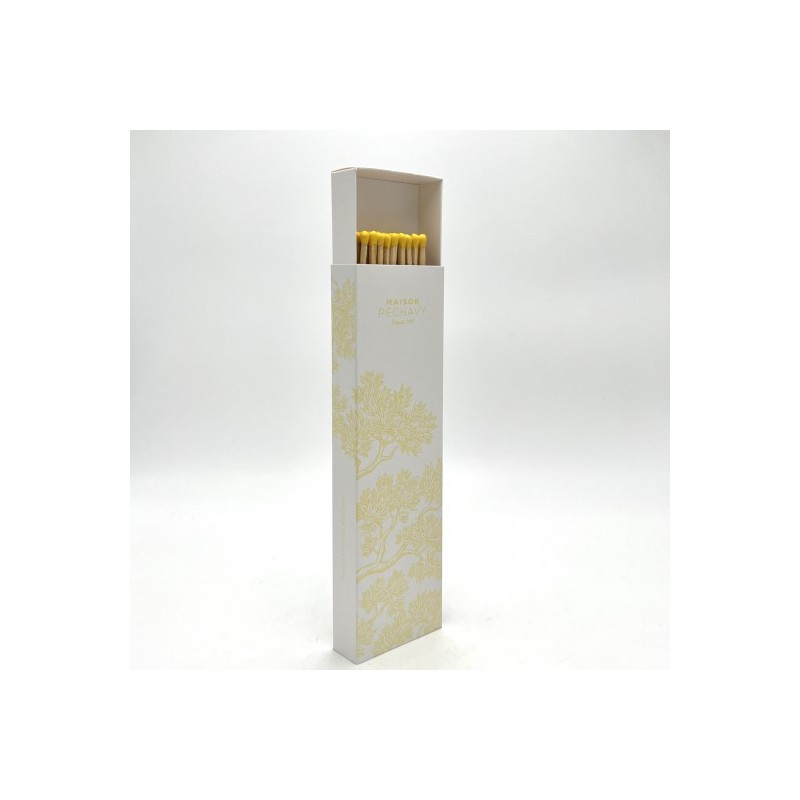 Coffret 40 allumettes longues PEPS Clivia - Maison Pechavy Voir la slide Coffret 40 allumettes longues PEPS Clivia - Maison Pechavy