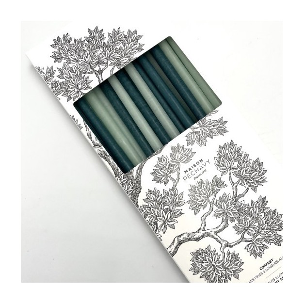Coffret 20 bougies fines "Chandelles" Original - Maison Pechavy