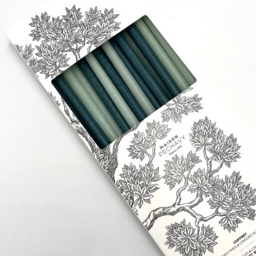 Coffret 20 bougies fines "Chandelles" Original - Maison Pechavy Coffret 20 bougies fines "Chandelles" Original - Maison Pechavy