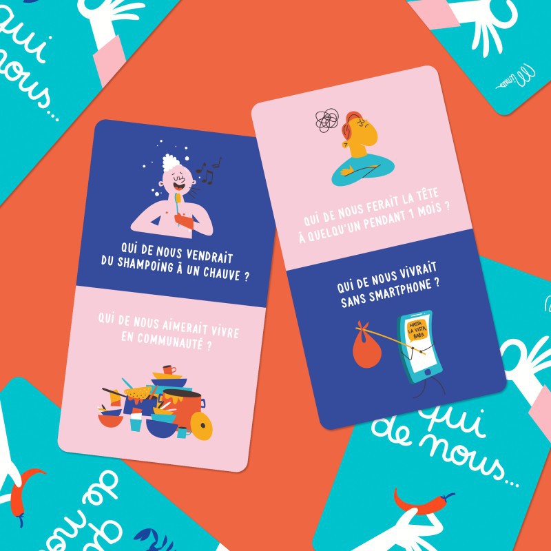 Jeu Qui de nous? - Minus Editions Voir la slide Jeu Qui de nous? - Minus Editions