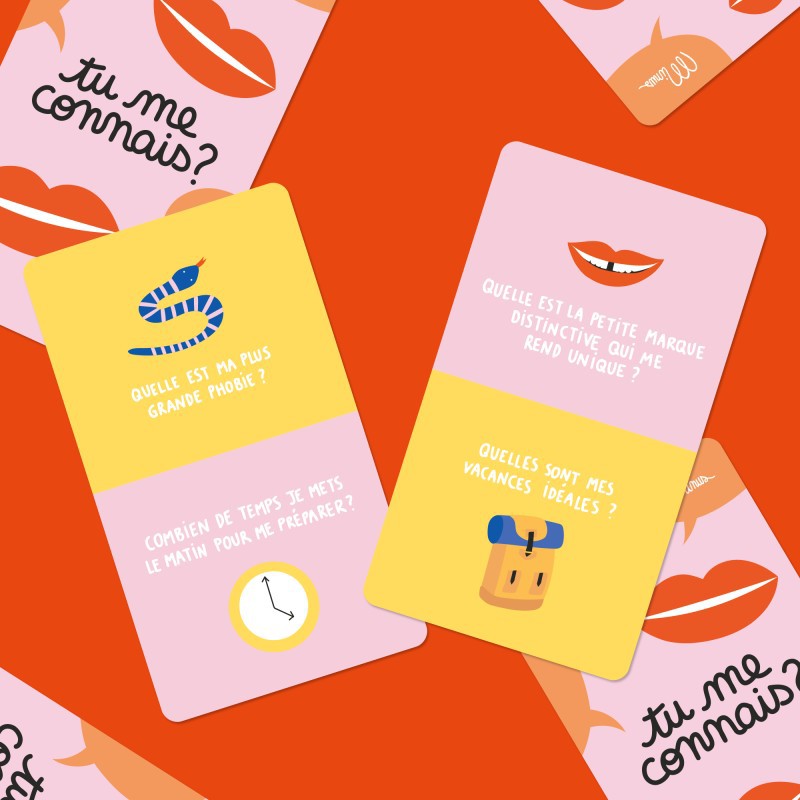 Jeu Tu me connais? - Minus Editions Voir la slide Jeu Tu me connais? - Minus Editions