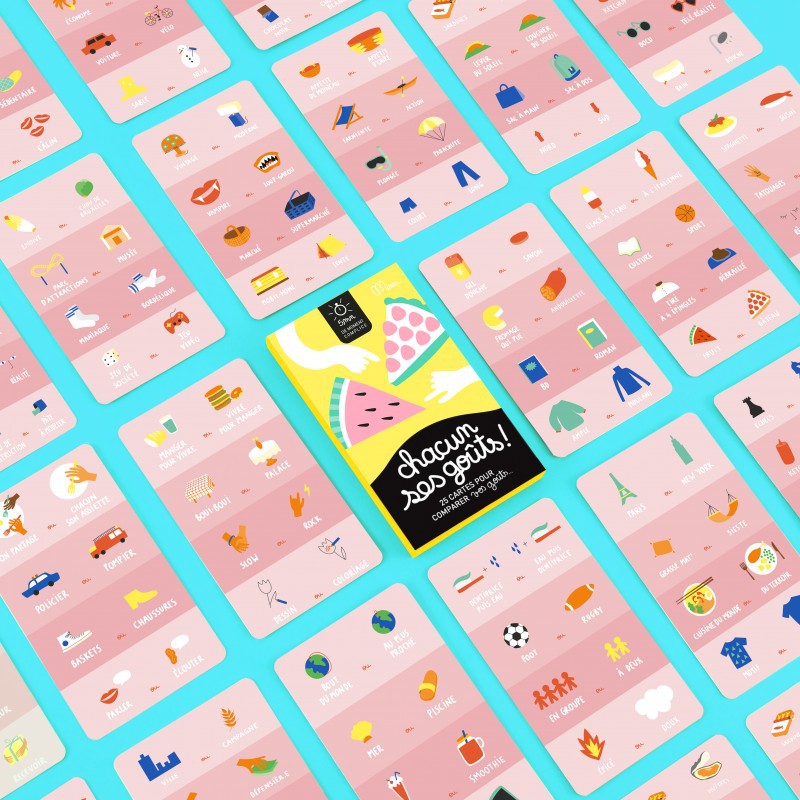 Jeu Chacun ses goûts - Minus Editions Voir la slide Jeu Chacun ses goûts - Minus Editions