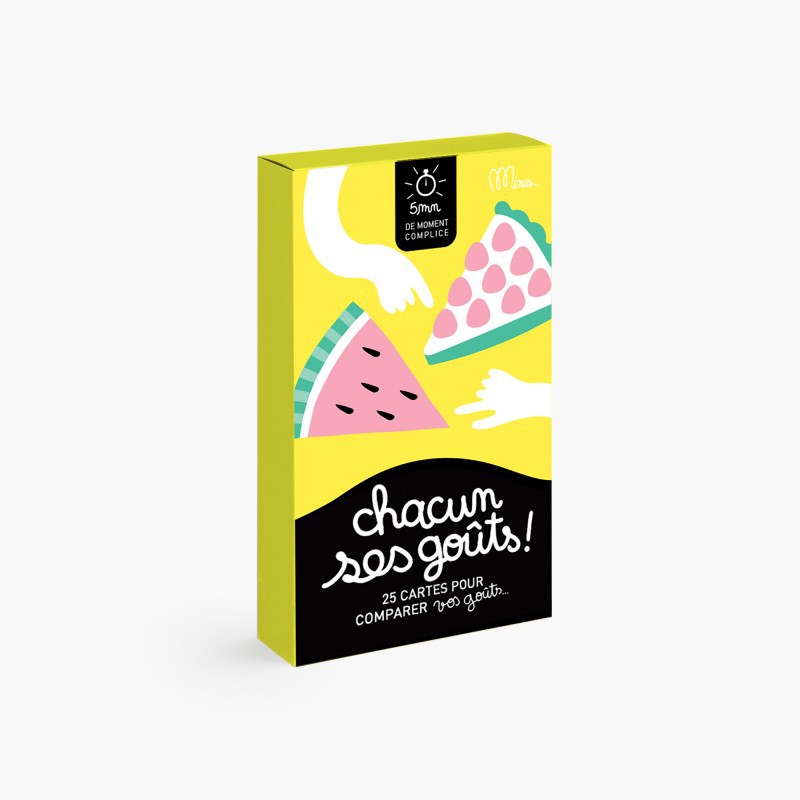 Jeu Chacun ses goûts - Minus Editions Voir la slide Jeu Chacun ses goûts - Minus Editions