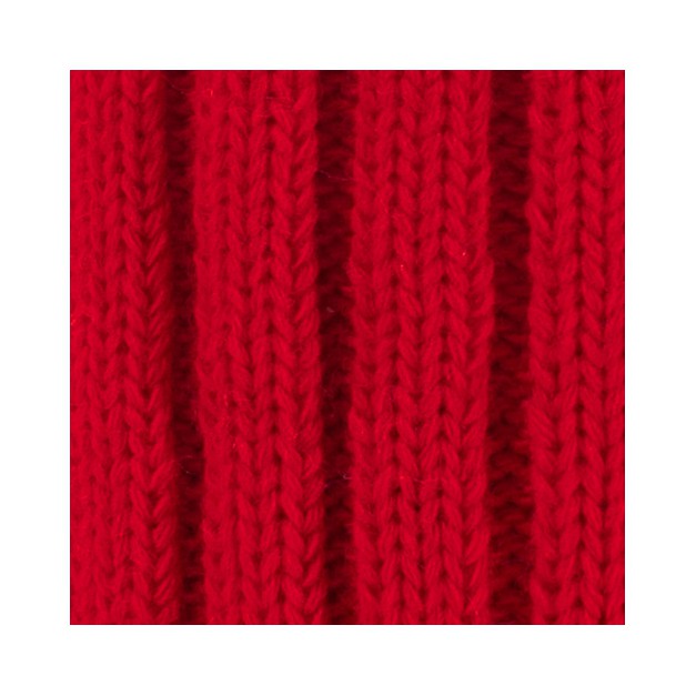 Cabaïa - Bonnet + 3 pompons - Kir Royal Red