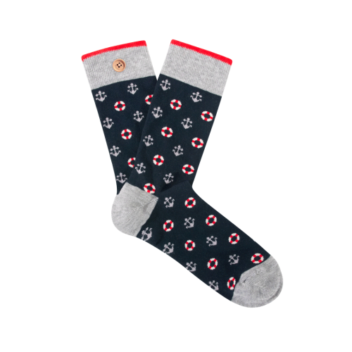 Chaussettes colorées Cabaïa en coton bio - Confort et style Chaussettes colorées Cabaïa en coton bio - Confort et style