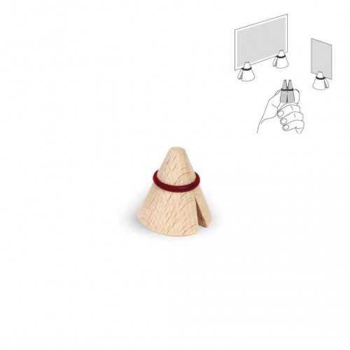 Pince photo & mémo bordeaux - tout simplement, Pince photo & mémo bordeaux - tout simplement,