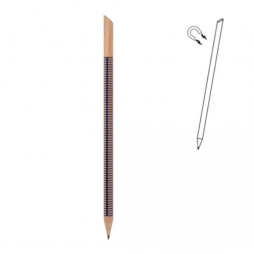 Crayon aimant rayure bleue - tout simplement,