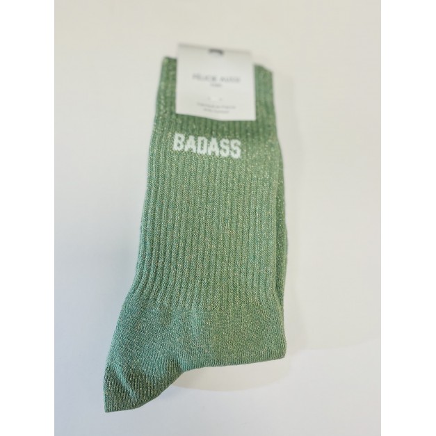 Félicie Aussi - Chaussettes Paillettes Badass Vert