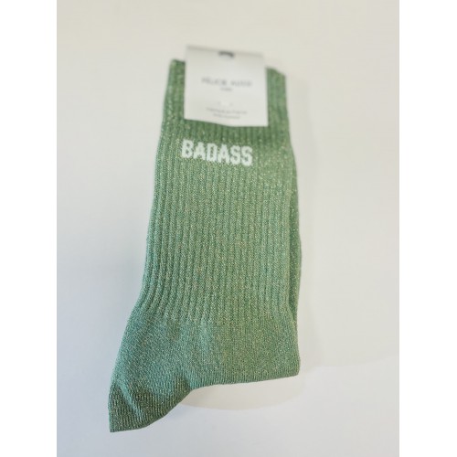 Félicie Aussi - Chaussettes Paillettes Badass Vert Félicie Aussi - Chaussettes Paillettes Badass Vert
