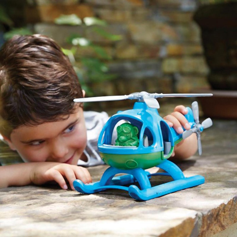 Hélicoptère et son pilote Greentoys Voir la slide Hélicoptère et son pilote Greentoys