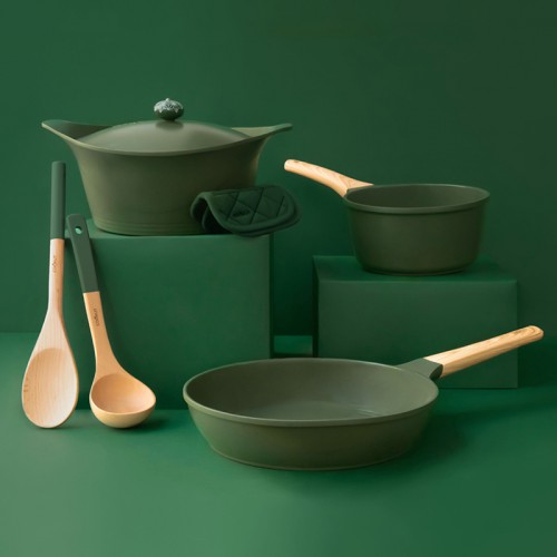 Poêle anti-adhérente 24 cm sans PTFE/PFOA - Cookut