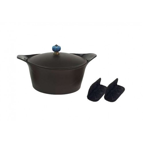 Cookut - Cocotte 28 cm Ultra Légère Noir Graphite Cookut - Cocotte 28 cm Ultra Légère Noir Graphite