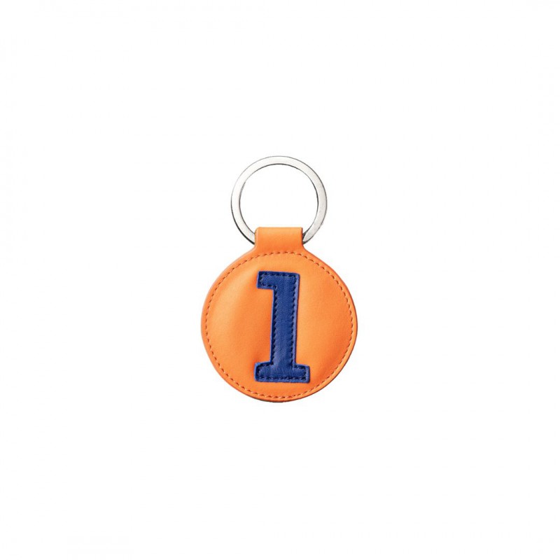 Porte clefs en cuir Entre 2 Rétros orange Voir la slide Porte clefs en cuir Entre 2 Rétros orange