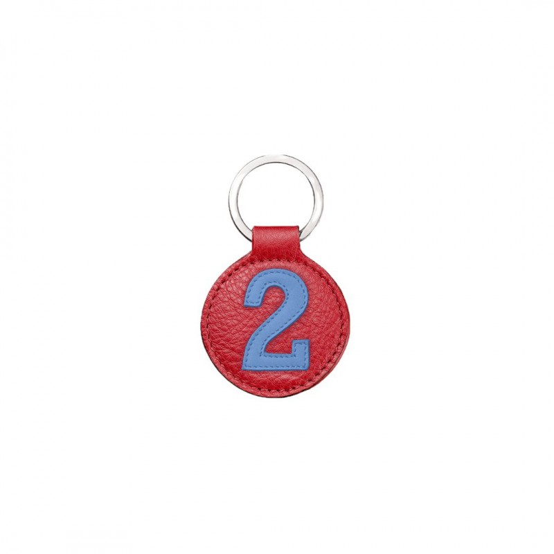 Porte clefs en cuir Entre 2 Rétros rouge Voir la slide Porte clefs en cuir Entre 2 Rétros rouge